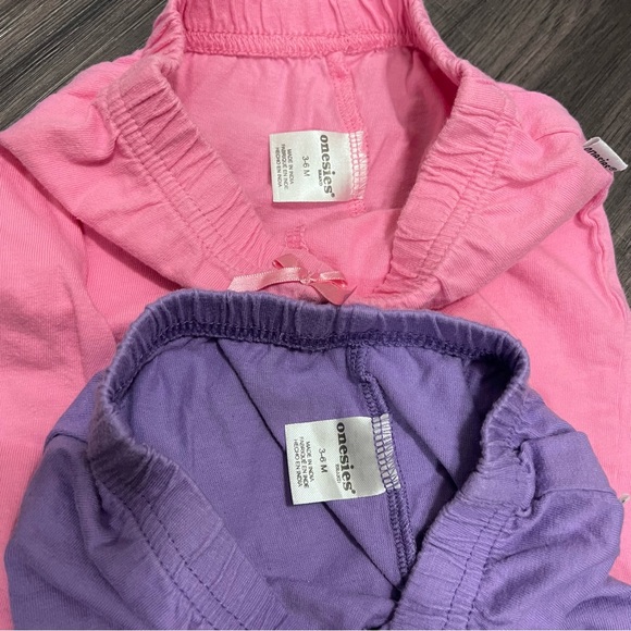 onesies Pink and Purple Pants Bundle - Picture 7 of 7